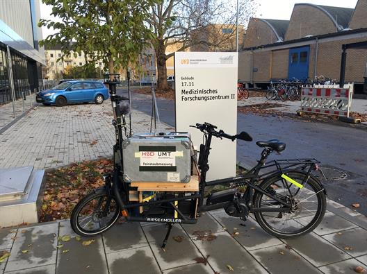 CargoBike vor UKD
